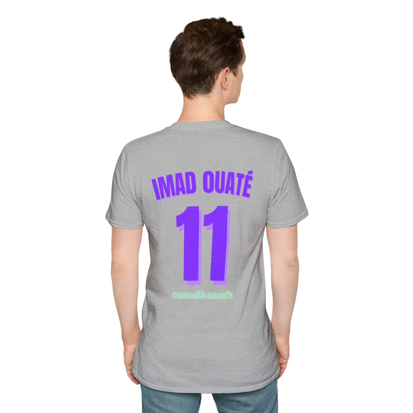 T-shirt type maillot " Imad Ouaté " Com'd Beaufs - UNISEX