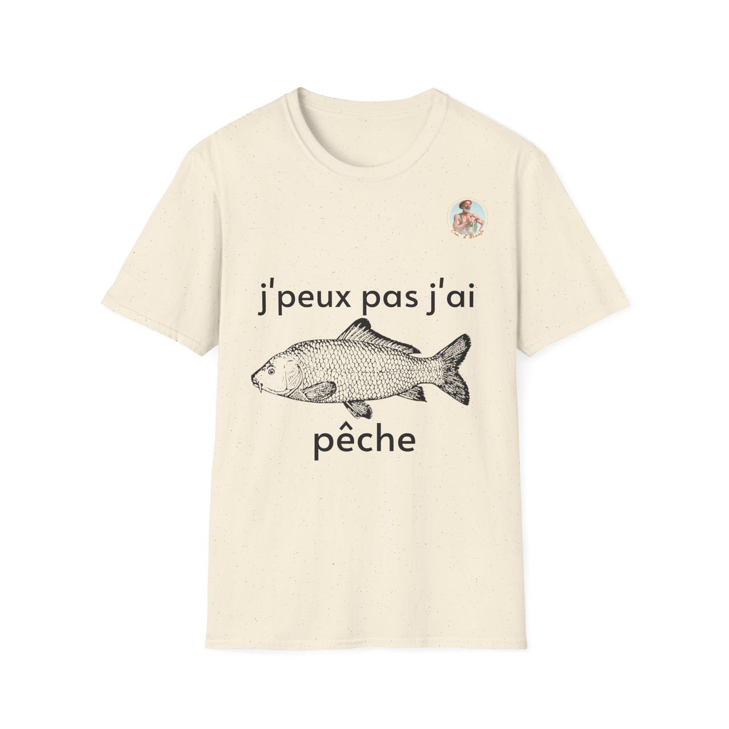 T-Shirt j'peux pas j'ai pêche Com'd Beaufs - UNISEX