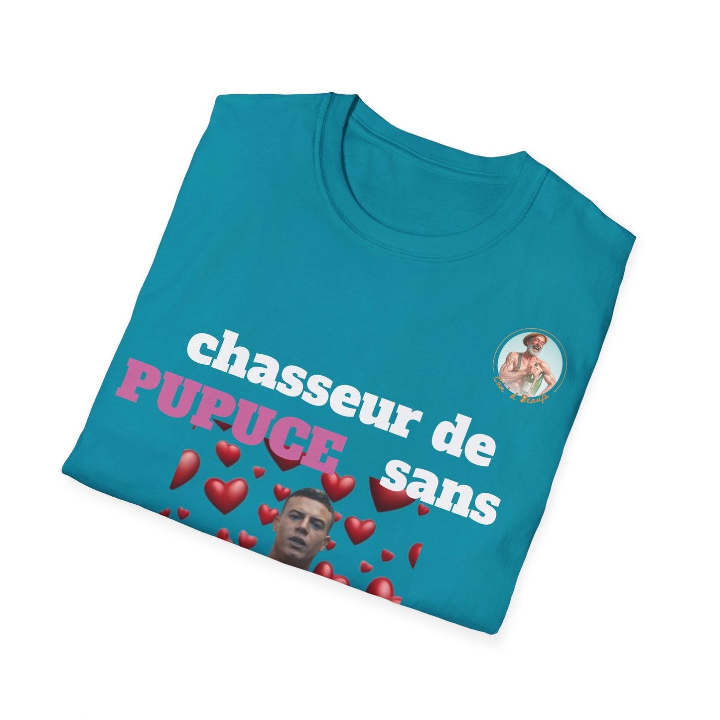 T-Shirt "Chasseur Pupuce sans prépuce " Com'd Beaufs - UNISEX