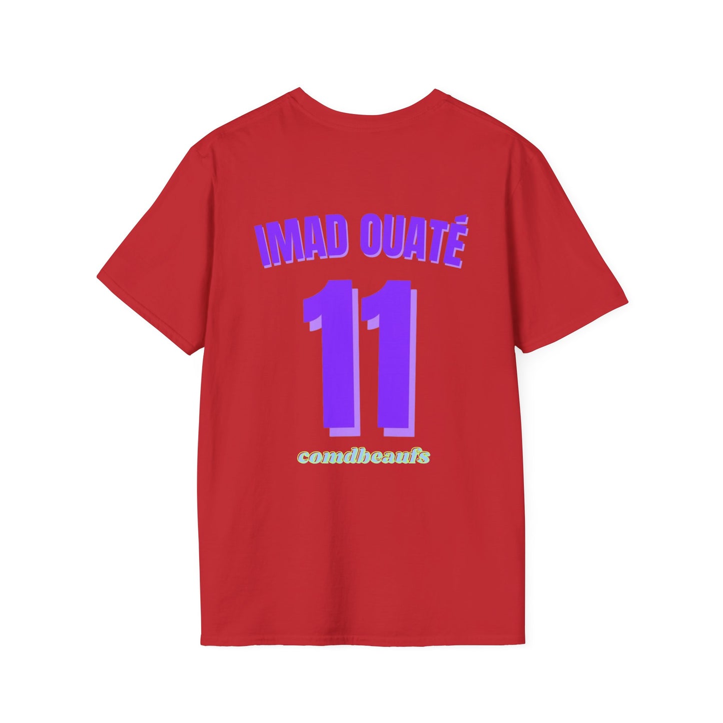 T-shirt type maillot " Imad Ouaté " Com'd Beaufs - UNISEX