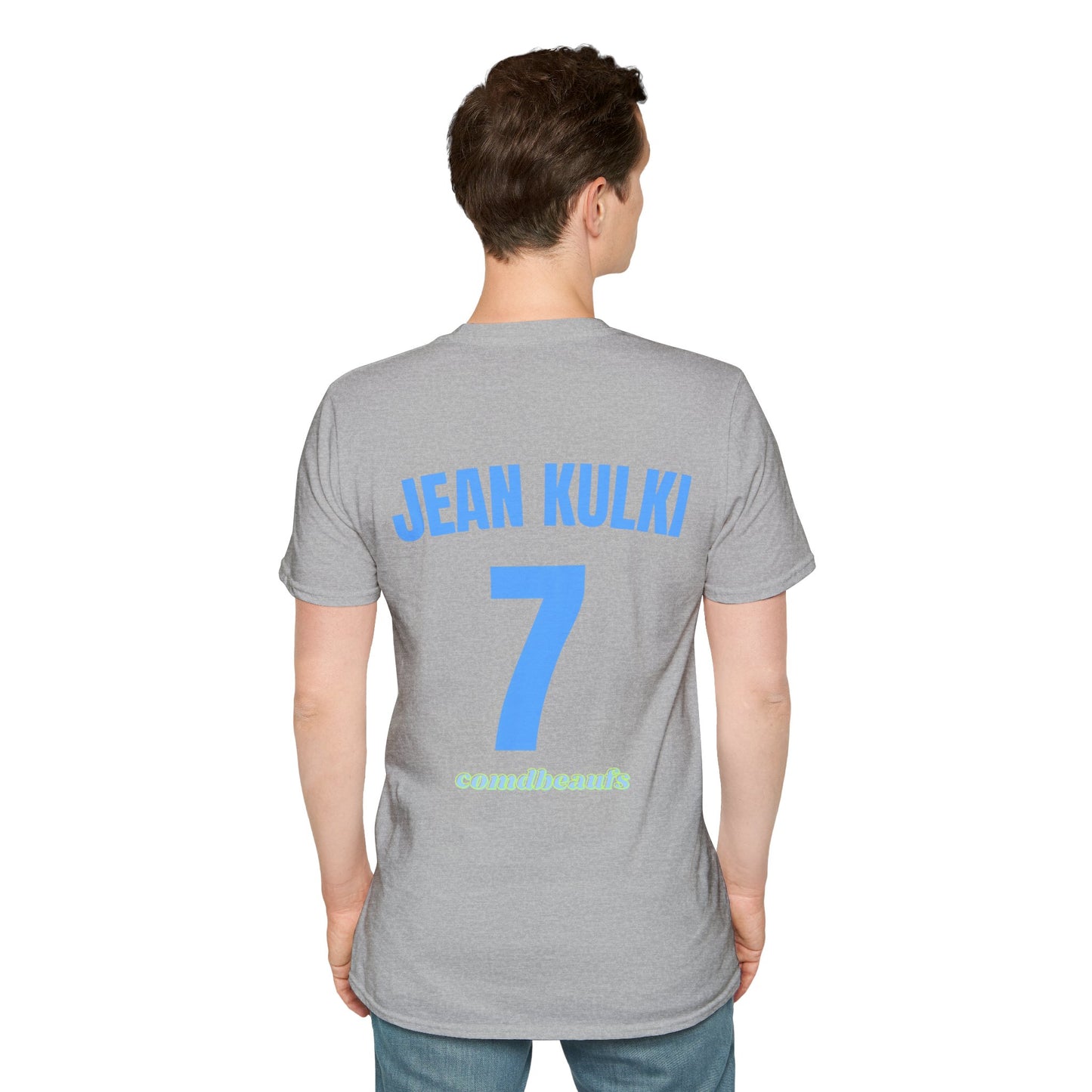 T-shirt type maillot " Jean Kulki " Com'd Beaufs - UNISEX