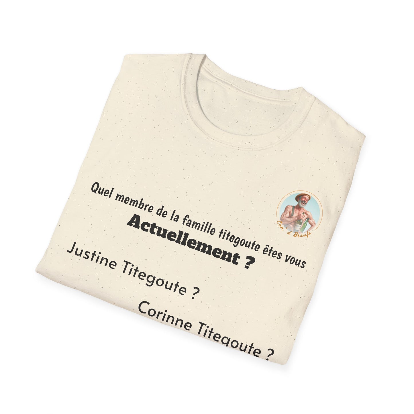 T- shirt "Famille Titegoute" Com'd Beaufs - UNISEX