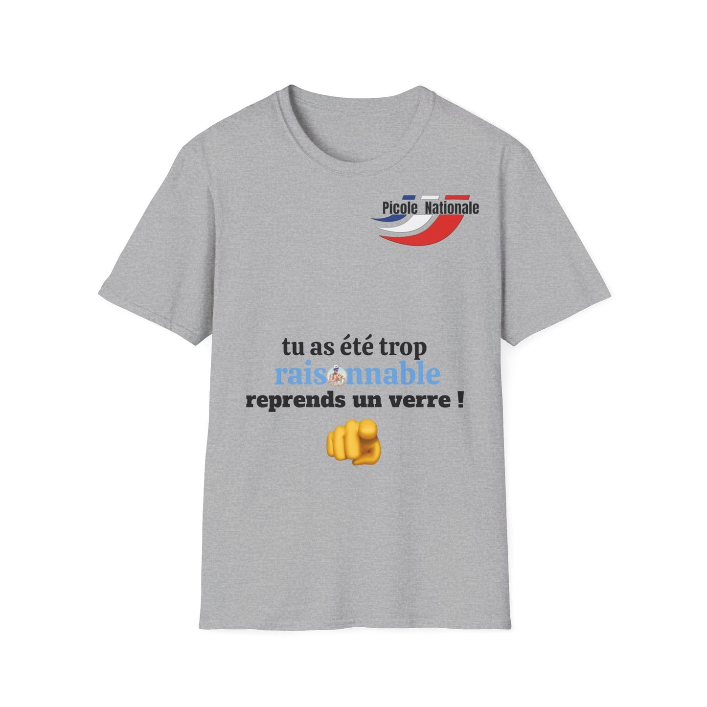 T-shirt Picole Nationale Com'd beaufs - UNISEX