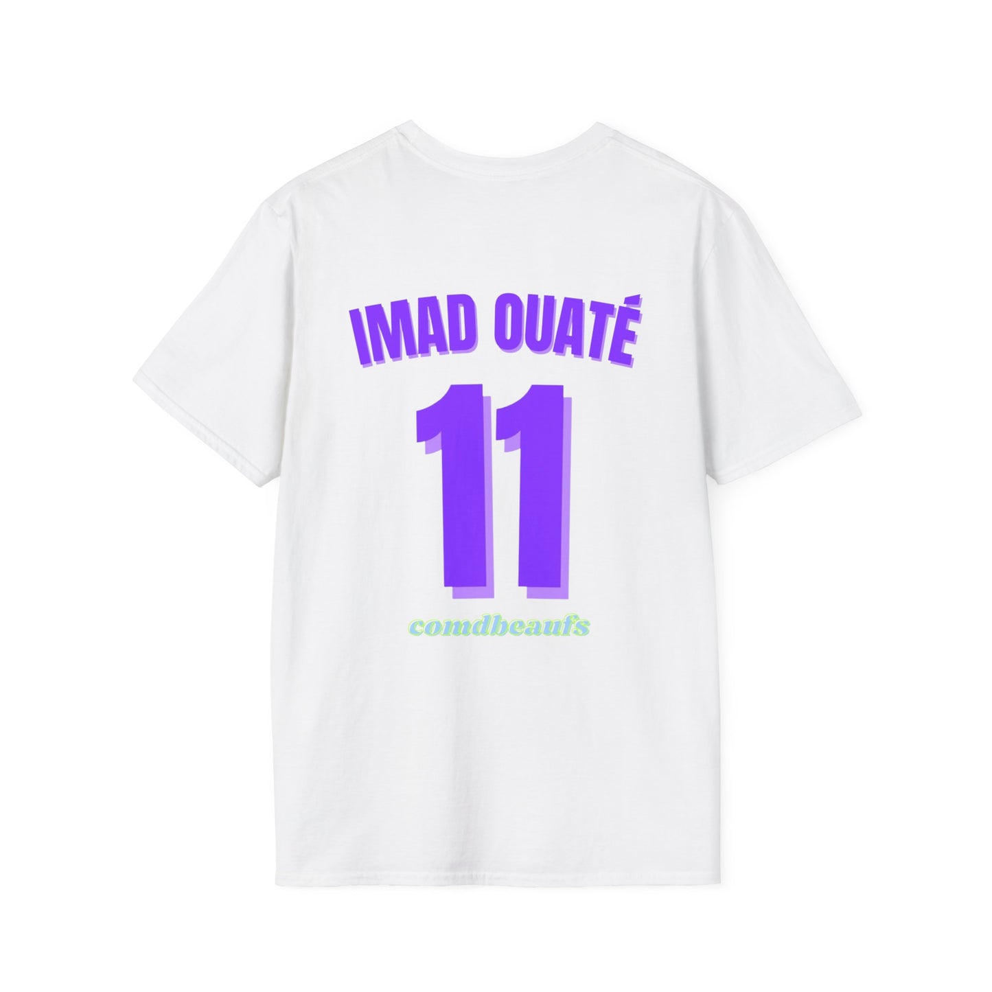 T-shirt type maillot " Imad Ouaté " Com'd Beaufs - UNISEX