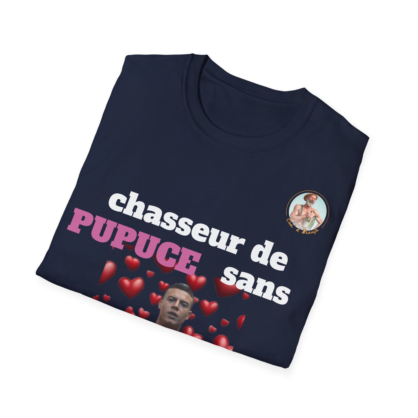 T-Shirt "Chasseur Pupuce sans prépuce " Com'd Beaufs - UNISEX