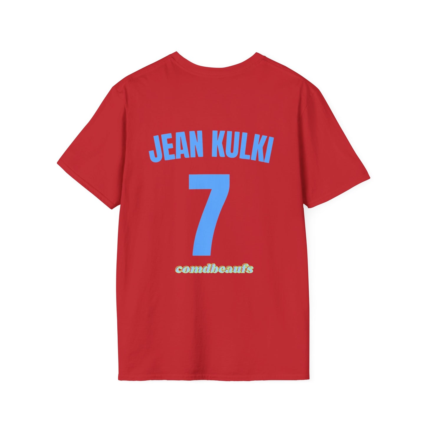 T-shirt type maillot " Jean Kulki " Com'd Beaufs - UNISEX