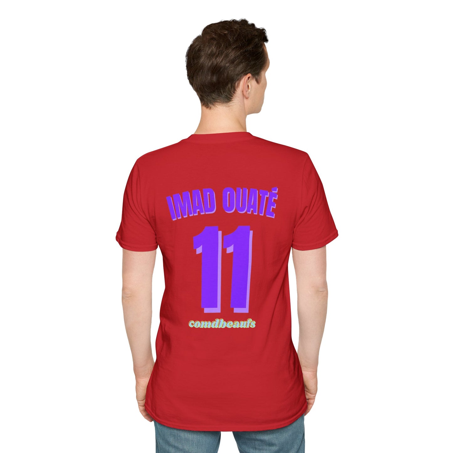 T-shirt type maillot " Imad Ouaté " Com'd Beaufs - UNISEX