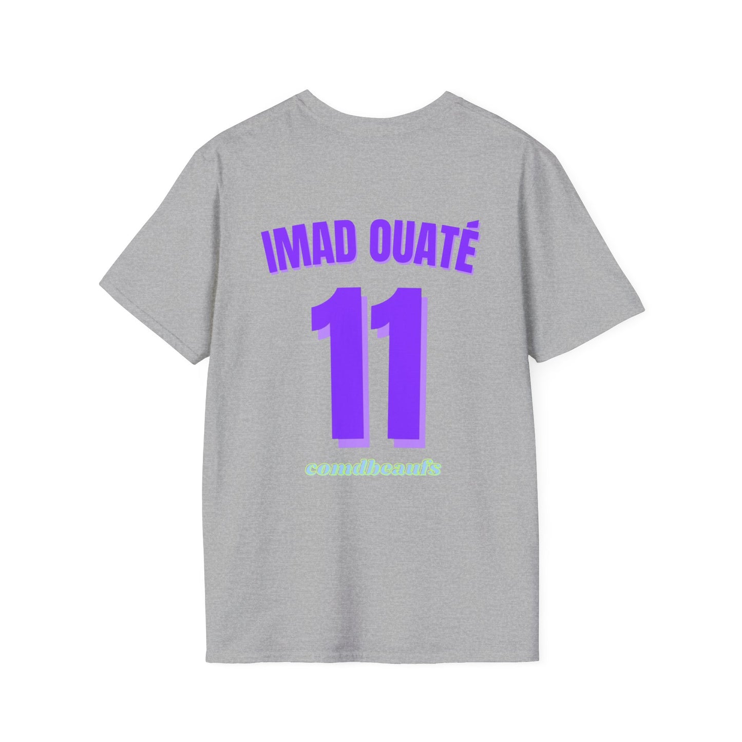 T-shirt type maillot " Imad Ouaté " Com'd Beaufs - UNISEX