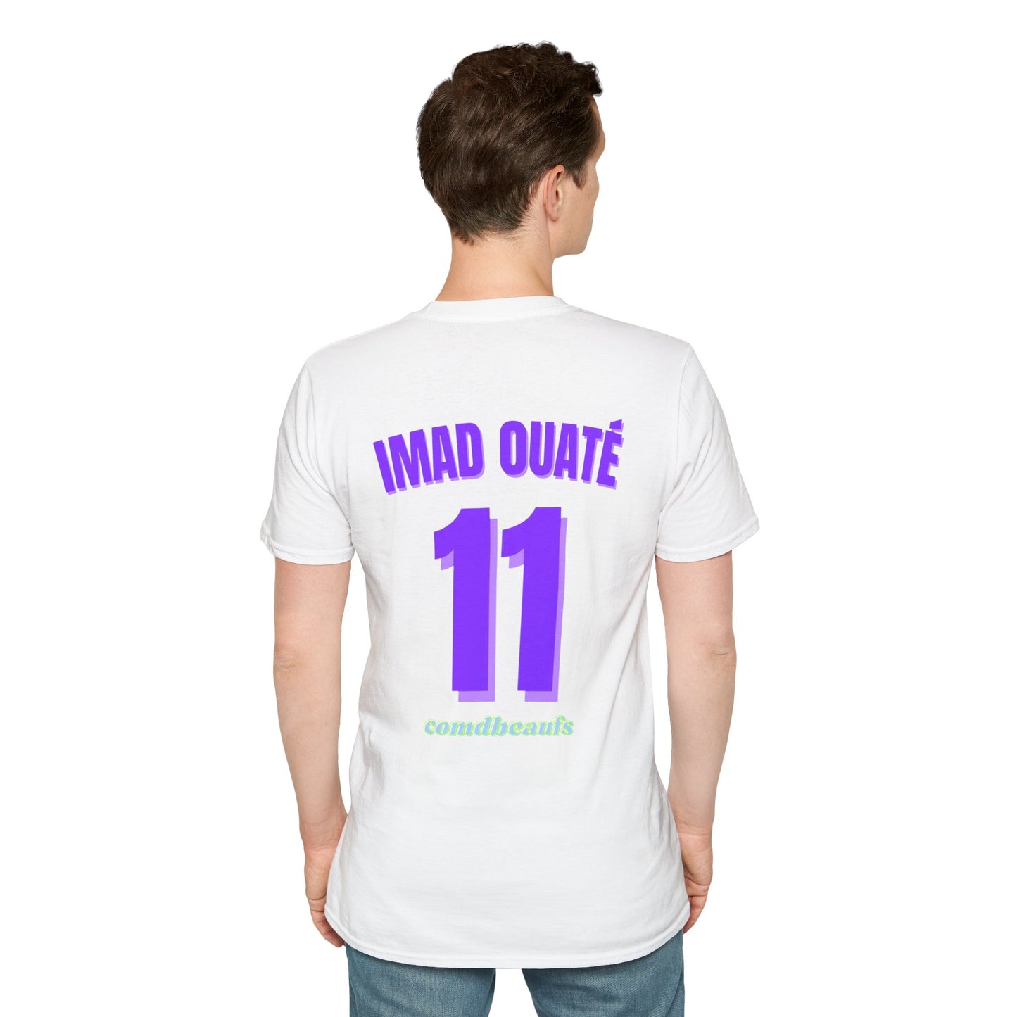 T-shirt type maillot " Imad Ouaté " Com'd Beaufs - UNISEX