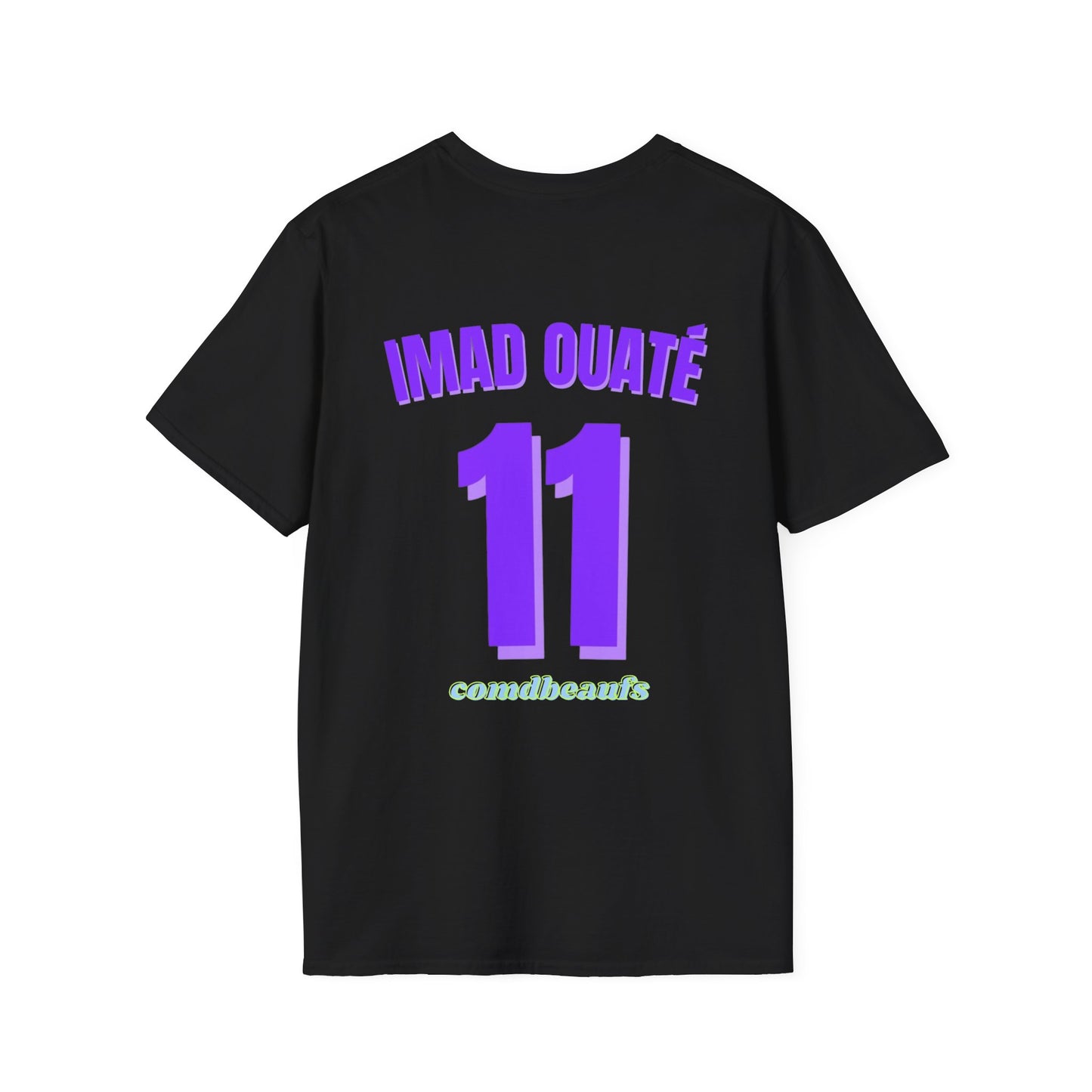 T-shirt type maillot " Imad Ouaté " Com'd Beaufs - UNISEX