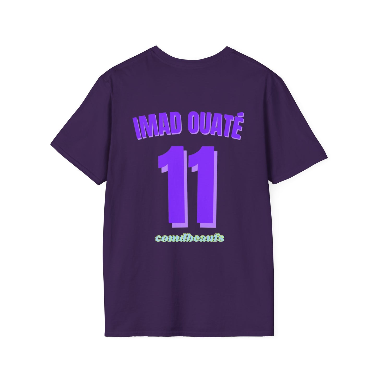 T-shirt type maillot " Imad Ouaté " Com'd Beaufs - UNISEX