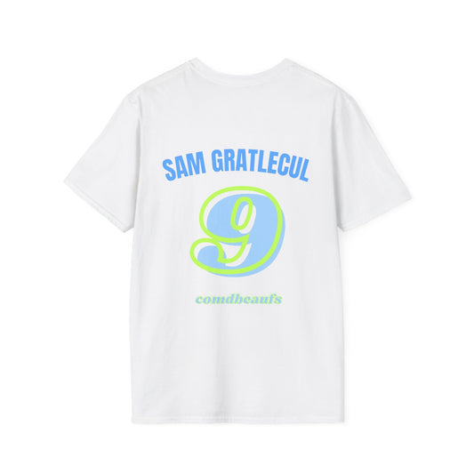 T-shirt type maillot " Sam Gratlecul " Com'd Beaufs - UNISEX