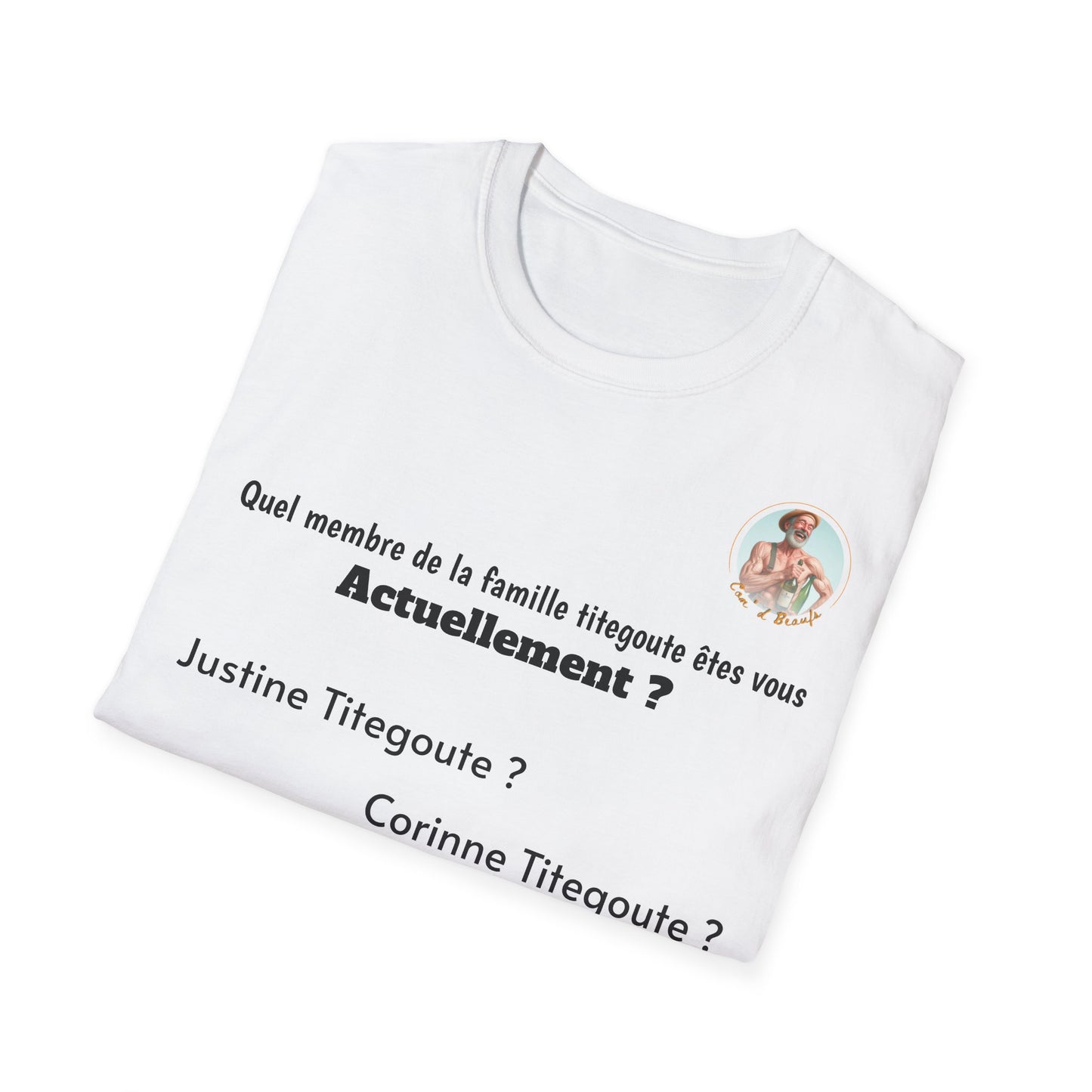 T- shirt "Famille Titegoute" Com'd Beaufs - UNISEX