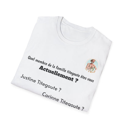 T- shirt "Famille Titegoute" Com'd Beaufs - UNISEX