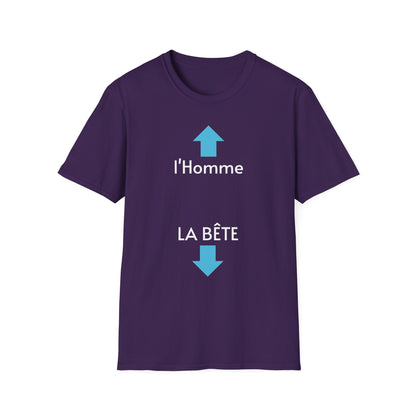 T-Shirt L'Homme - LA BÊTE Com'd Beaufs - UNISEX