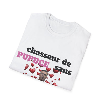 T-Shirt "Chasseur Pupuce sans prépuce " Com'd Beaufs - UNISEX