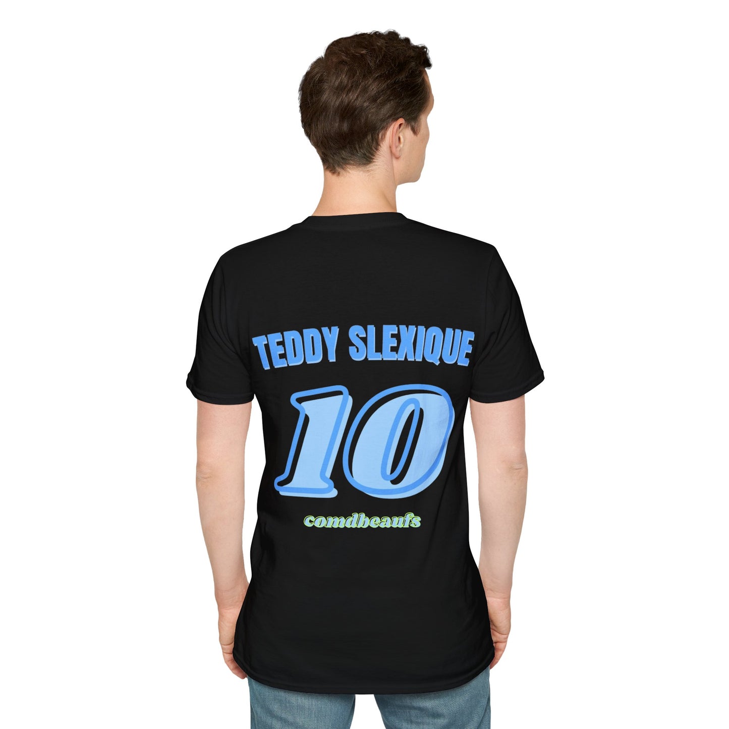 T-shirt type maillot " Teddy Slexique" Com'd Beaufs - UNISEX