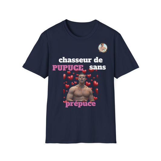T-Shirt "Chasseur Pupuce sans prépuce " Com'd Beaufs - UNISEX
