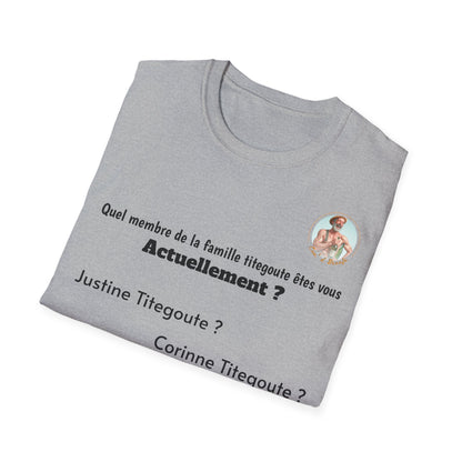 T- shirt "Famille Titegoute" Com'd Beaufs - UNISEX
