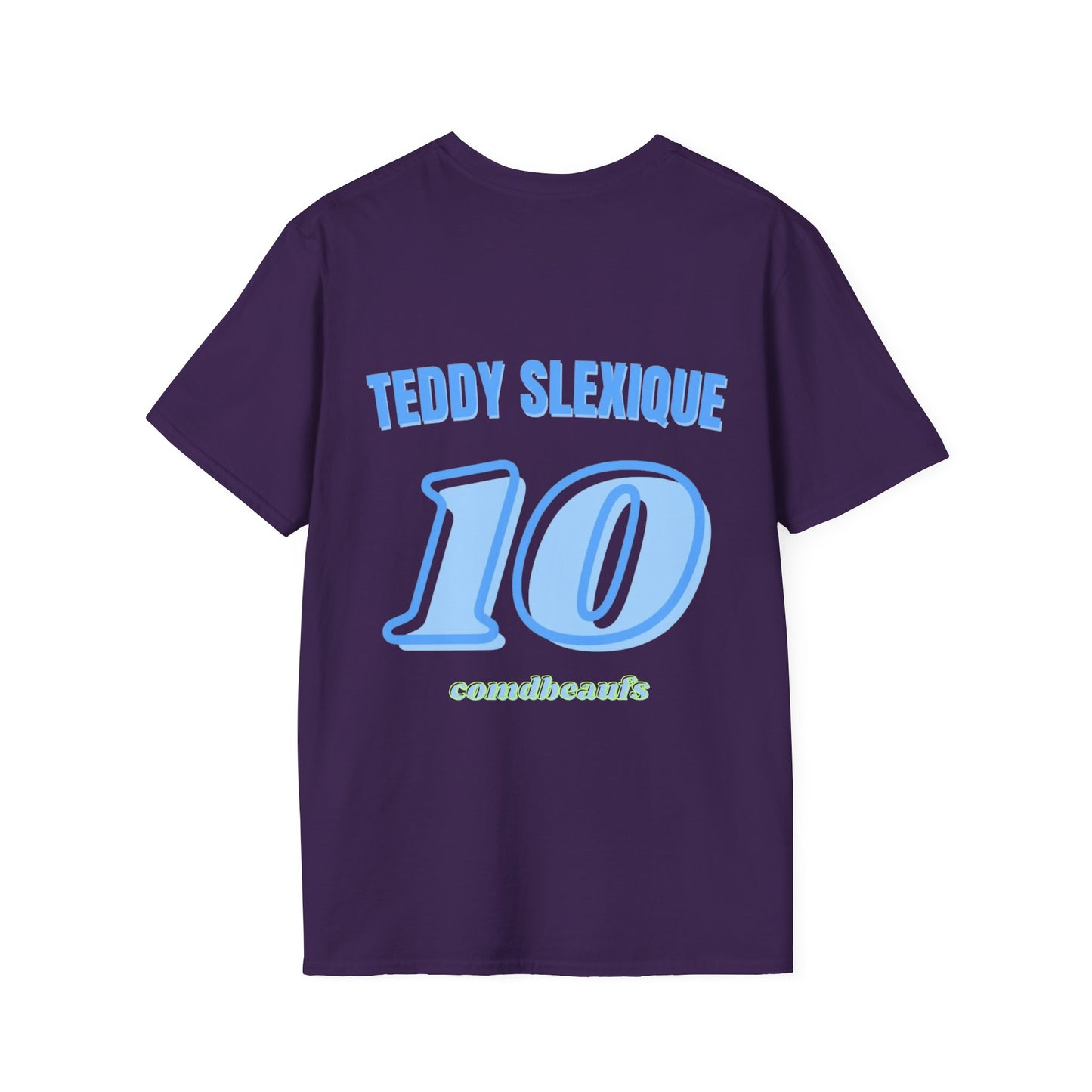 T-shirt type maillot " Teddy Slexique" Com'd Beaufs - UNISEX