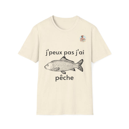 T-Shirt j'peux pas j'ai pêche Com'd Beaufs - UNISEX