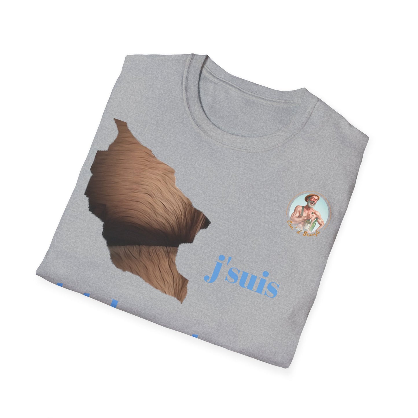 T-shirt " j'suis totalement déchiré " Com'd Beaufs - UNISEX