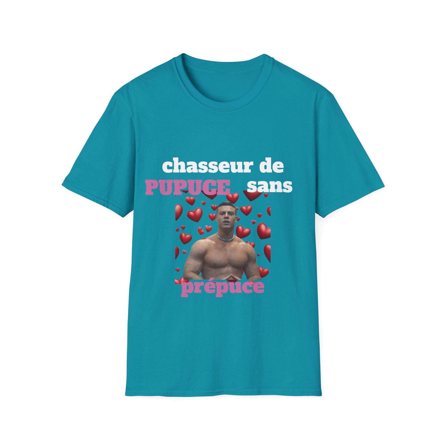 T-Shirt "Chasseur Pupuce sans prépuce " Com'd Beaufs - UNISEX