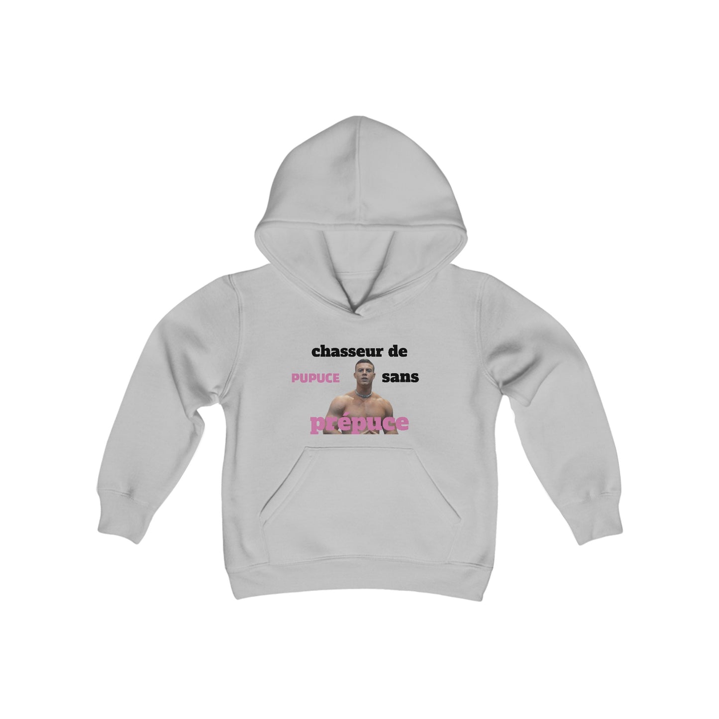 Sweat " Chasseur de Pupuce sans prépuce " Com'd Beaufs - UNISEX