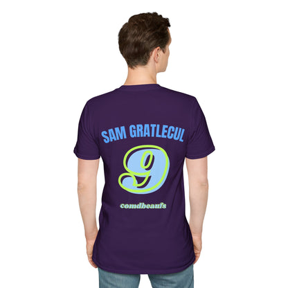 T-shirt type maillot " Sam Gratlecul " Com'd Beaufs - UNISEX