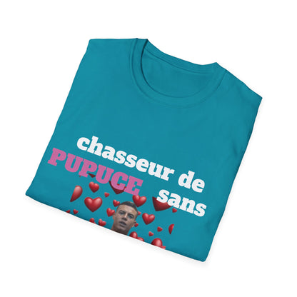 T-Shirt "Chasseur Pupuce sans prépuce " Com'd Beaufs - UNISEX