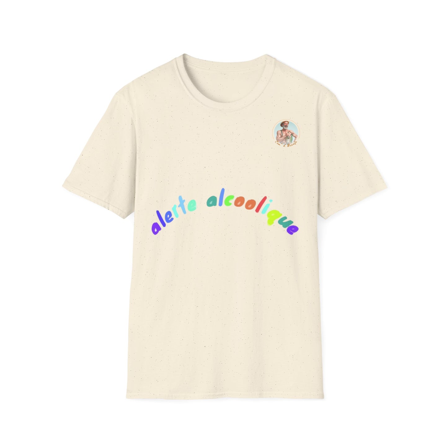 T-Shirt " Alerte Alcoolique " Com'd Beaufs - UNISEX