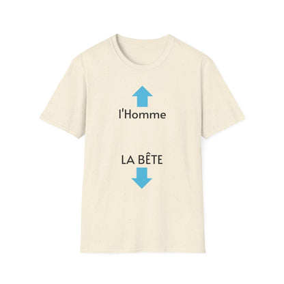 T-Shirt L'Homme - LA BÊTE Com'd Beaufs - UNISEX
