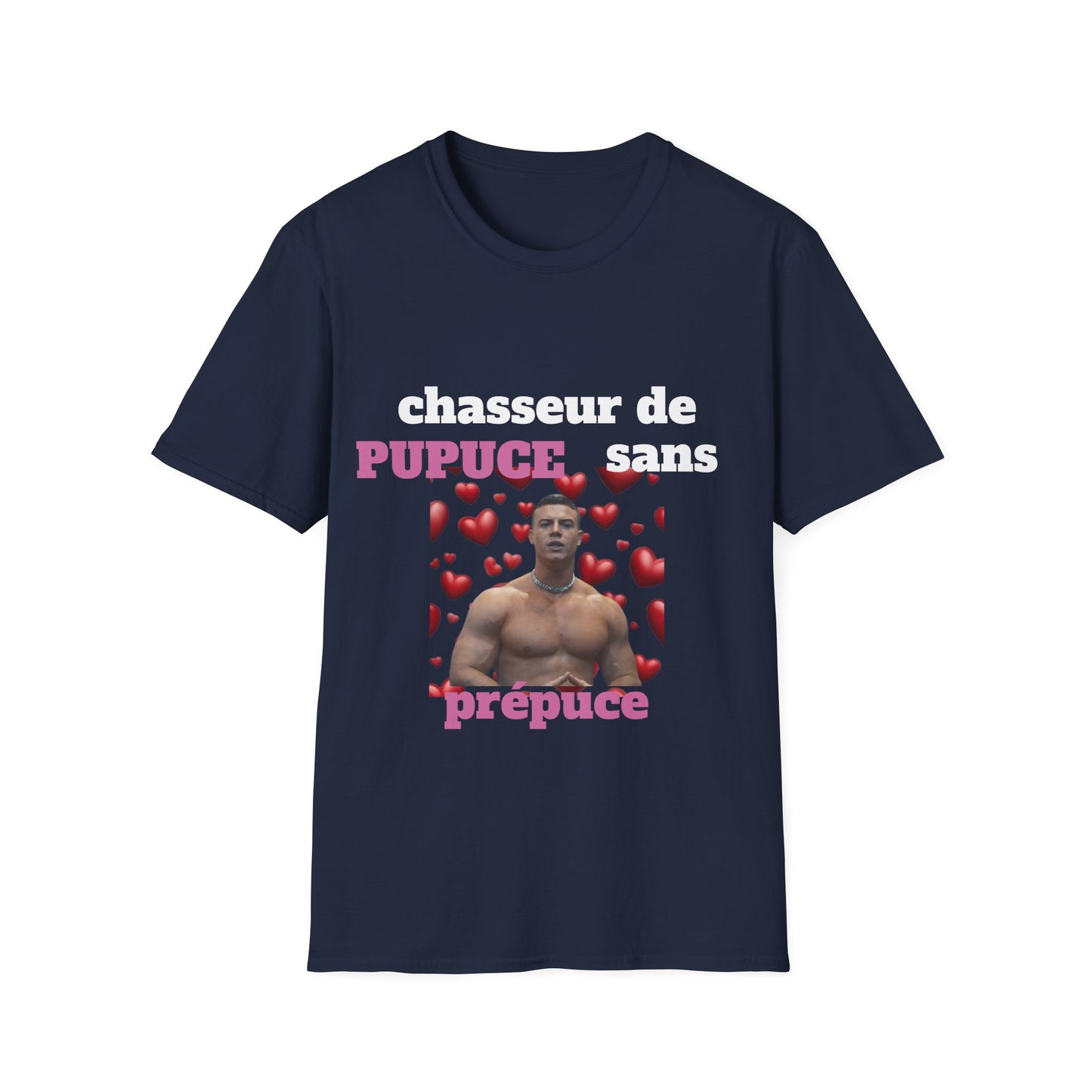 T-Shirt "Chasseur Pupuce sans prépuce " Com'd Beaufs - UNISEX