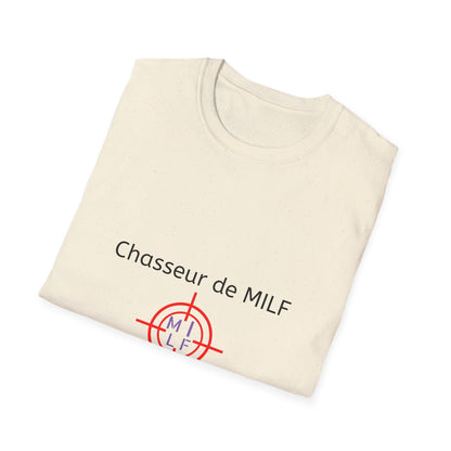 T-Shirt "Chasseur De Milf" Com'd Beaufs - UNISEX