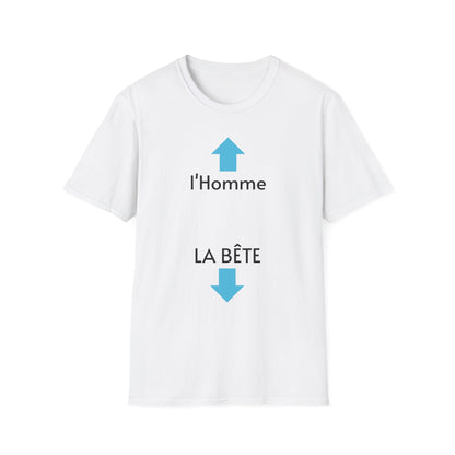 T-Shirt L'Homme - LA BÊTE Com'd Beaufs - UNISEX