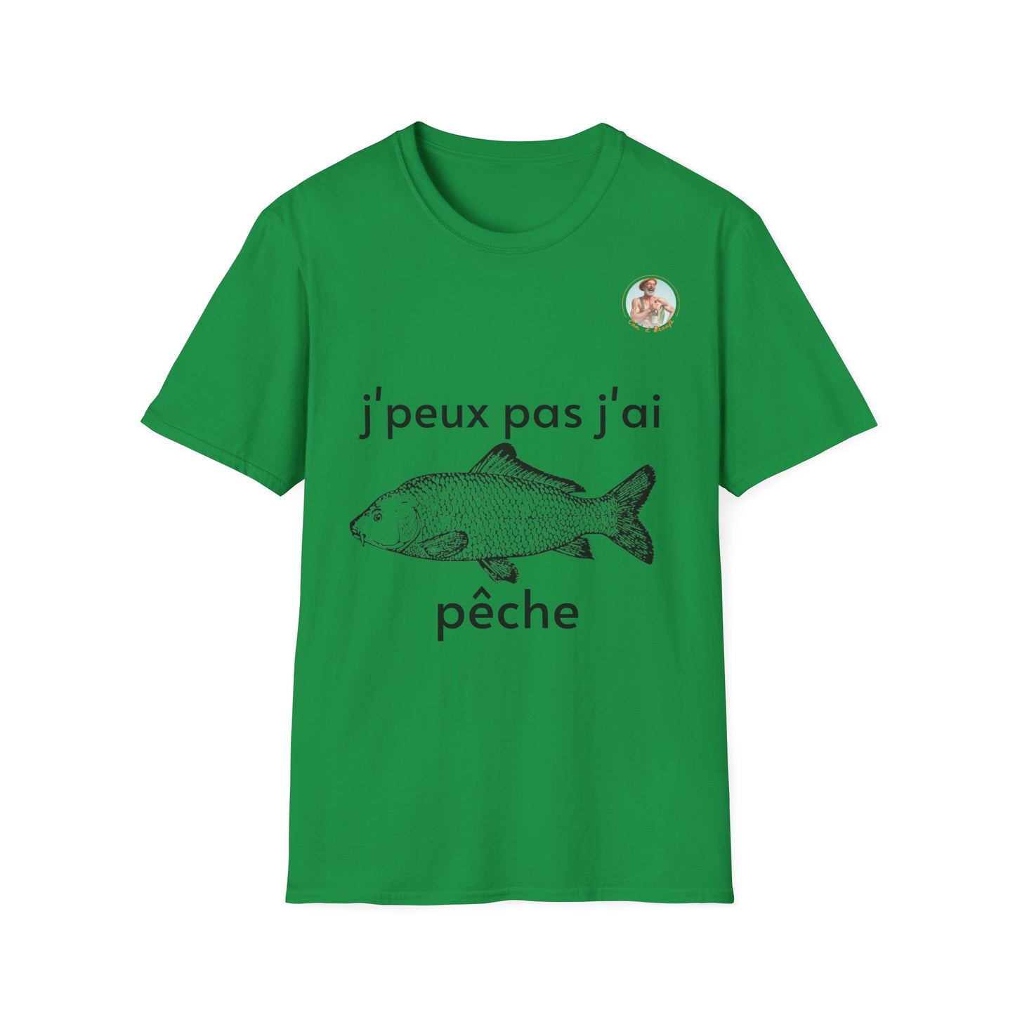 T-Shirt j'peux pas j'ai pêche Com'd Beaufs - UNISEX