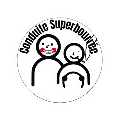 Stickers " Conduite superbourrée "  Com'd Beaufs