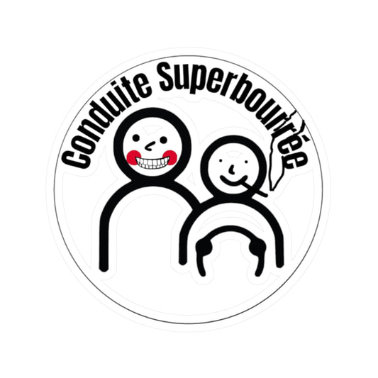 Stickers " Conduite superbourrée "  Com'd Beaufs