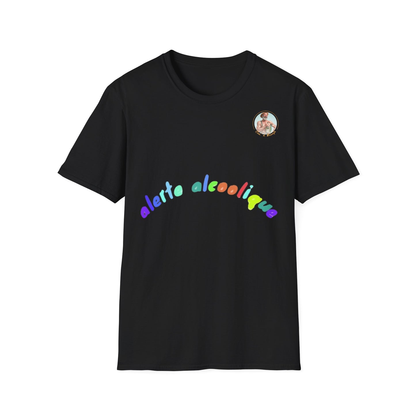 T-Shirt " Alerte Alcoolique " Com'd Beaufs - UNISEX