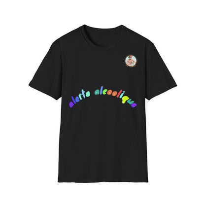 T-Shirt " Alerte Alcoolique " Com'd Beaufs - UNISEX