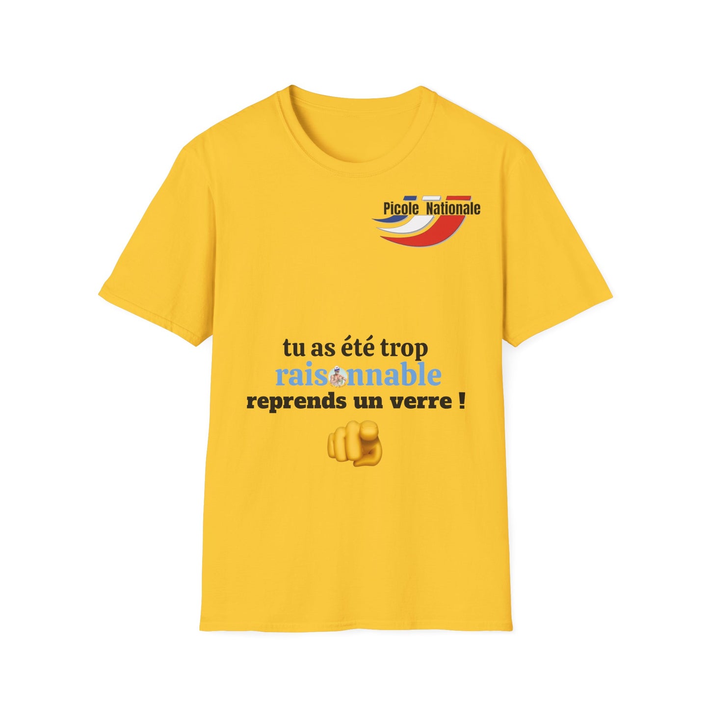 T-shirt Picole Nationale Com'd beaufs - UNISEX