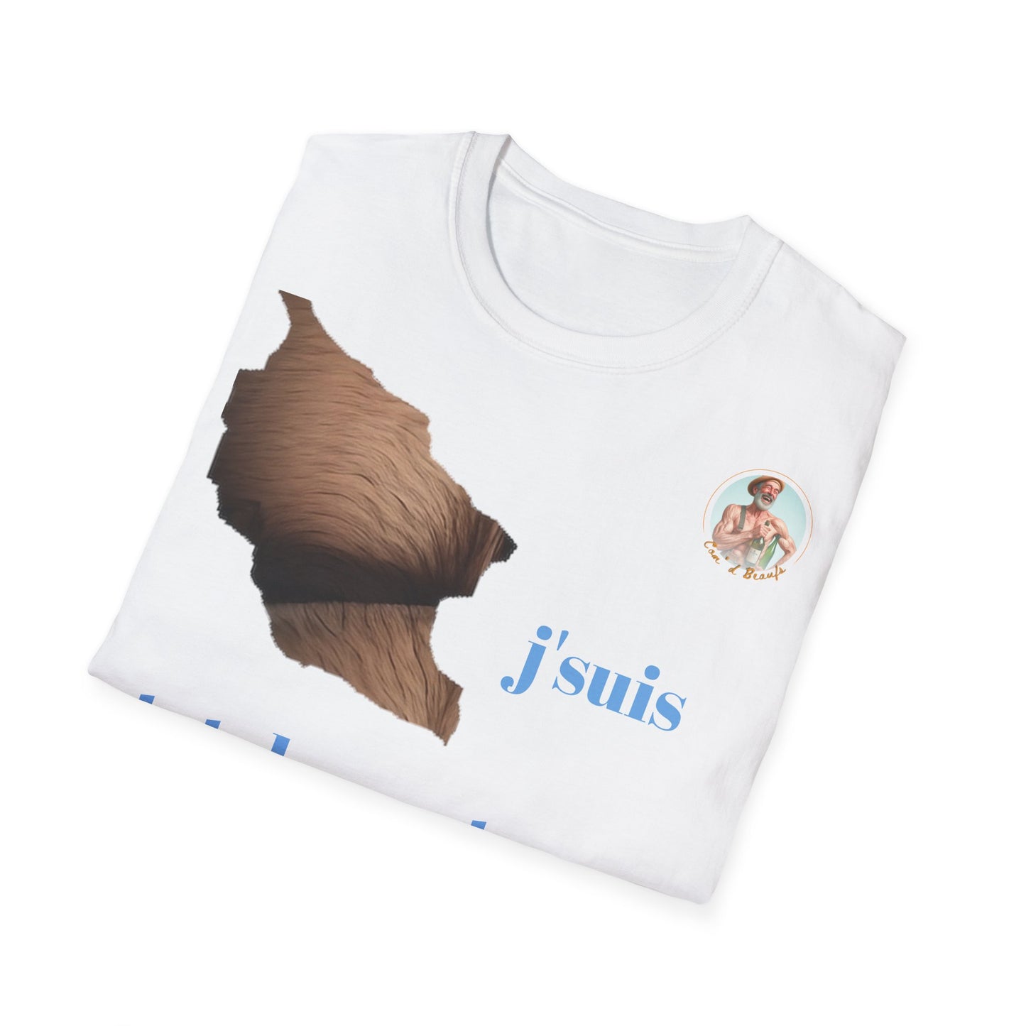 T-shirt " j'suis totalement déchiré " Com'd Beaufs - UNISEX