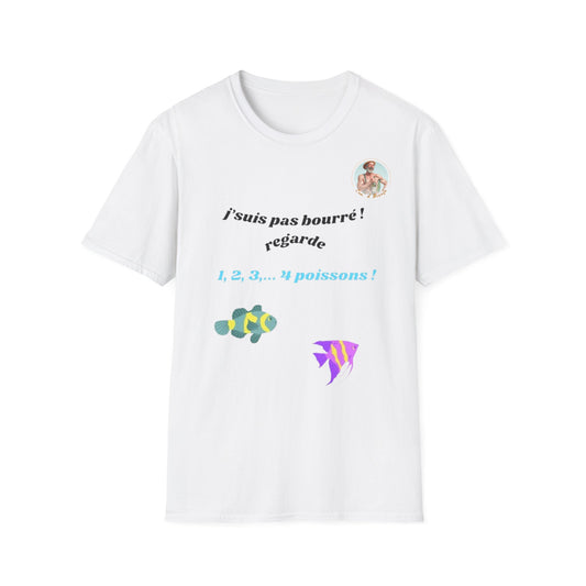 T-shirt "j'suis pas bourré" Com'd Beaufs - UNISEX