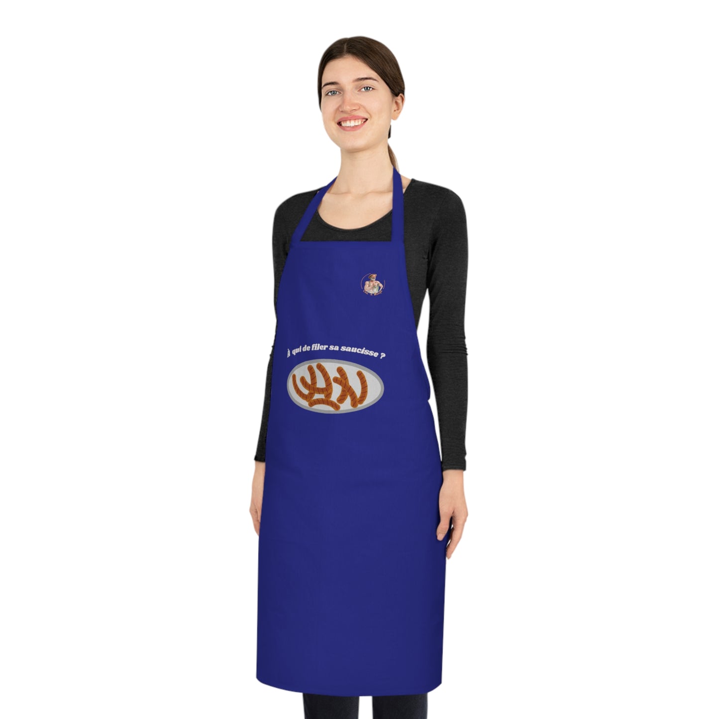 tablier  "À qui de filer sa saucisse ?" Comdbeaufs - UNISEX