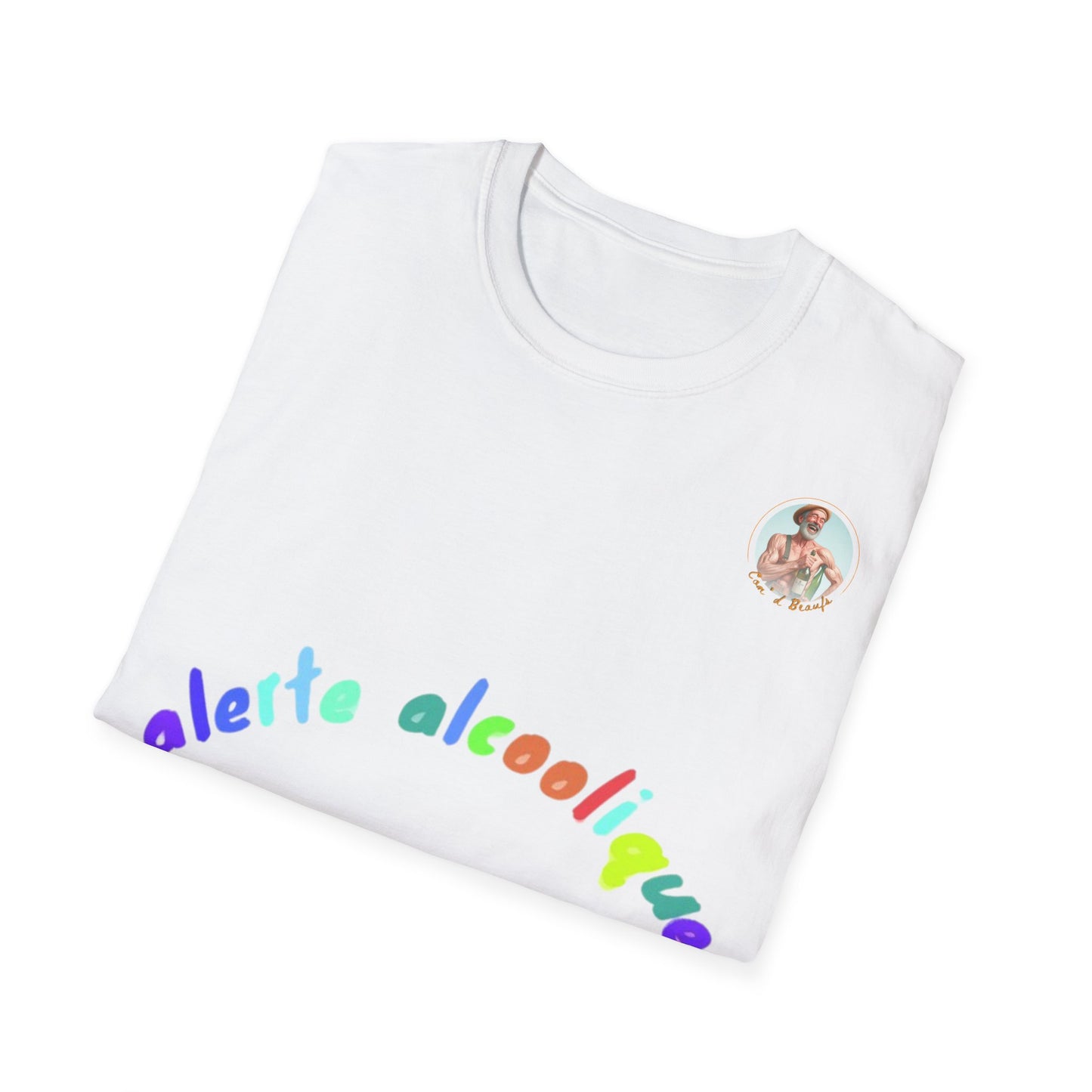 T-Shirt " Alerte Alcoolique " Com'd Beaufs - UNISEX