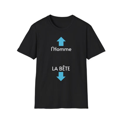 T-Shirt L'Homme - LA BÊTE Com'd Beaufs - UNISEX