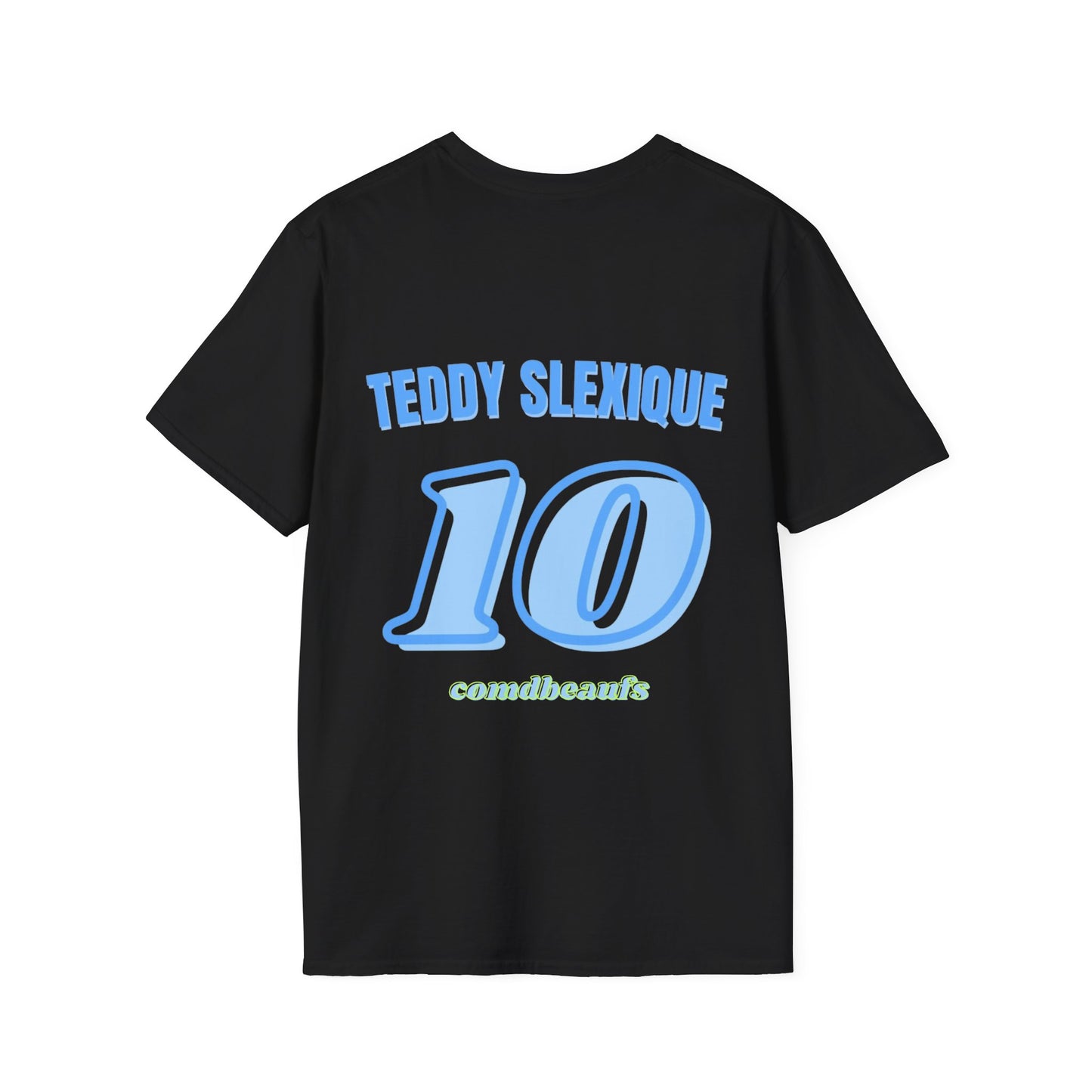 T-shirt type maillot " Teddy Slexique" Com'd Beaufs - UNISEX