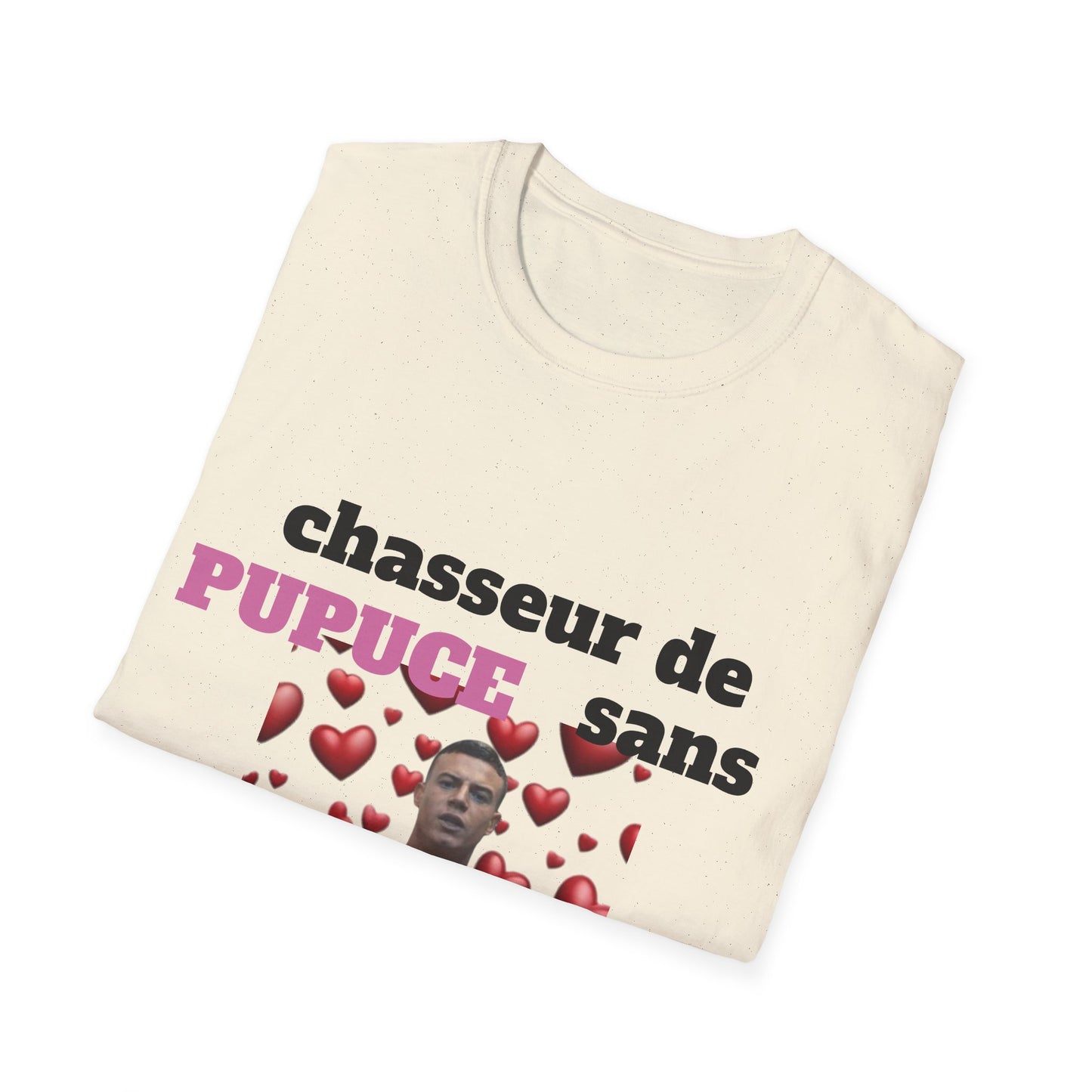 T-Shirt "Chasseur Pupuce sans prépuce " Com'd Beaufs - UNISEX