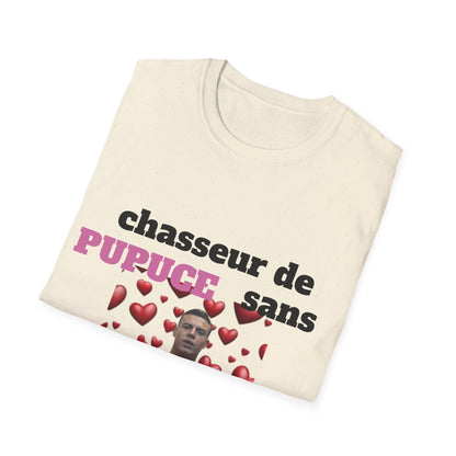 T-Shirt "Chasseur Pupuce sans prépuce " Com'd Beaufs - UNISEX