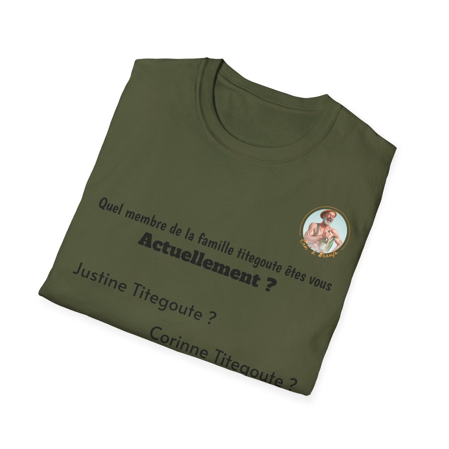 T- shirt "Famille Titegoute" Com'd Beaufs - UNISEX